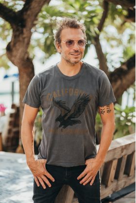 T-shirt Eagle California...