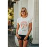 T-Shirt Vintage Écru "Beach Girls" pour Femme | Fabulous Island