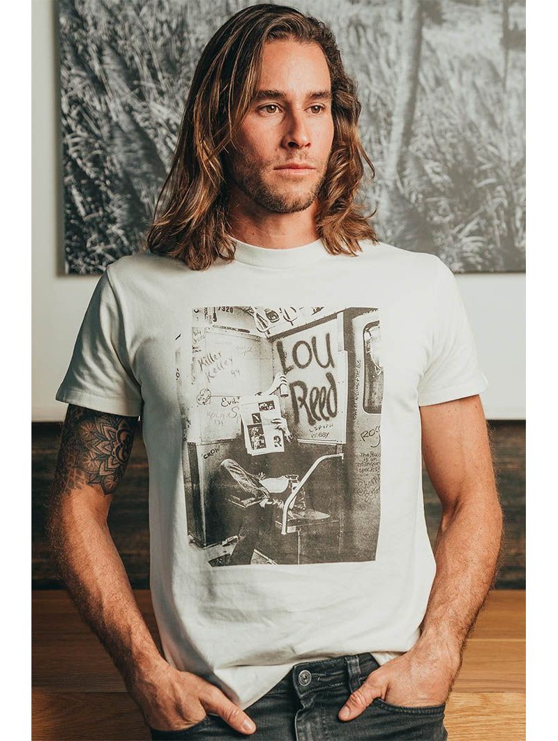 T-shirt Vintage Homme Ecru Lou