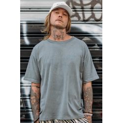 T-shirt Oversize Gris Worldtour