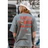 T-shirt Oversize Gris Worldtour