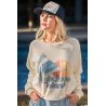 Sweat Crop Ecru Bahamas Mélange Coton Bio Polyester Recyclé