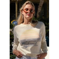 copy of Women's Winter Raglan Sweater Cream Summer