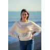 Women's Winter Raglan Sweater Cream Summer