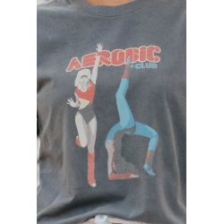 T-SHIRT VINTAGE FEMME AREOBIC