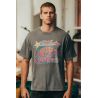 T-shirt Oversie Homme Gris  Allstar