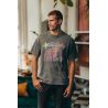 T-shirt Oversie Homme Gris  Allstar