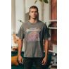 T-shirt Oversie Homme Gris  Allstar