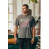 T-shirt Oversie Homme Gris  Allstar