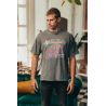 T-shirt Oversie Homme Gris  Allstar