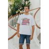 T-Shirt Oversize Allstar Écru pour Homme inspiré par Superdry