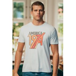 T-SHIRT VINTAGE HOMME AMERICA