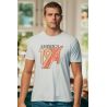 T-shirt America Ecru Vintage pour Homme | Fabulous Island