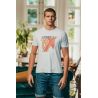 T-shirt America Ecru Vintage pour Homme | Fabulous Island