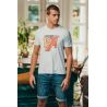 T-shirt America Ecru Vintage pour Homme | Fabulous Island