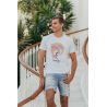 T-shirt Homme Ecru Beach Girls Vintage | Fabulous Island