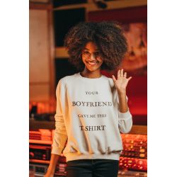 copy of T-shirt Oversize Femme Blanc Boyfriend