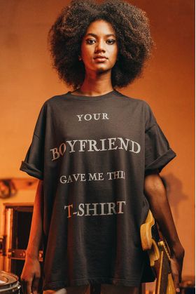 T-shirt Oversize Femme...