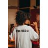 T-Shirt Oversize Blanc Choose Life pour Femme | Fabulous Island