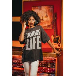 T-shirt Oversize Femme Antra Choose Life