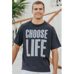 T-shirt Oversize Homme Antra Choose Life