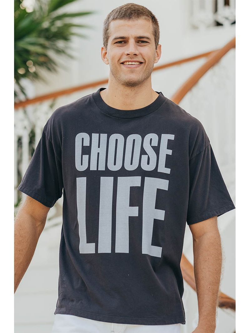 T-shirt Choose Life Antra Oversize pour Homme | Fabulous Island