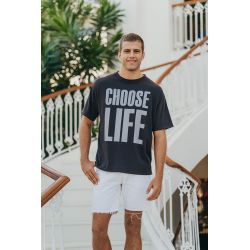 T-shirt Oversize Homme Antra Choose Life