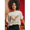 T-Shirt Oversize Femme Écru "Freedom" | Fabulous Island