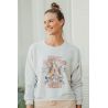 Sweat Crop Ecru Keep Rolling Mélange Coton Bio Polyester Recyclé