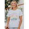 T-shirt femme vintage arc-en-ciel - Ajoutez de la couleur à votre style! Coton bio