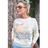 Women's Winter Raglan Sweater Cream Summer