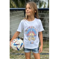 T-shirt Enfant Blanc South Beach