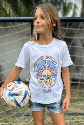 T-shirt Enfant Blanc South...