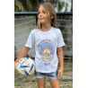 T-shirt Enfant Blanc South Beach - Vacances en poche ! | 100% coton bio