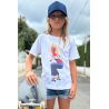 T-shirt Blanc Iconic pour Enfant en Coton Bio | Fabulous Island