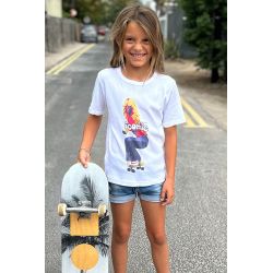 T-shirt Enfant Blanc Iconic