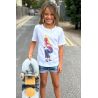 T-shirt Blanc Iconic pour Enfant en Coton Bio | Fabulous Island