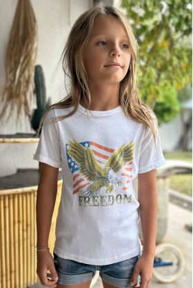 White Children's T-shirt...